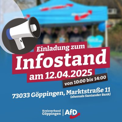 Event-Flyer Infostand 